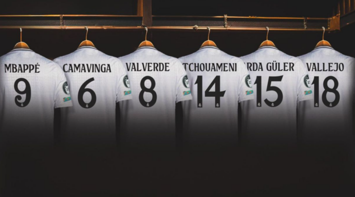 Real Madrid revela o novo número de camisa de Kylian Mbappe
