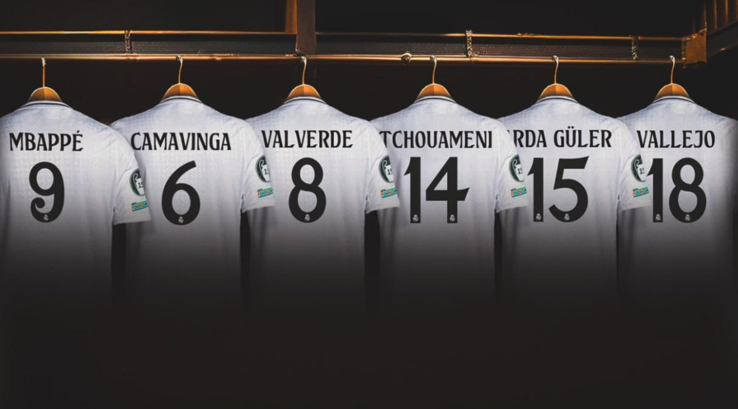 Real Madrid revela o novo número de camisa de Kylian Mbappe